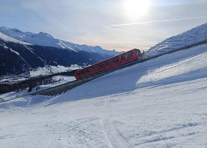 Parsenn Peaks Panorama دافوس